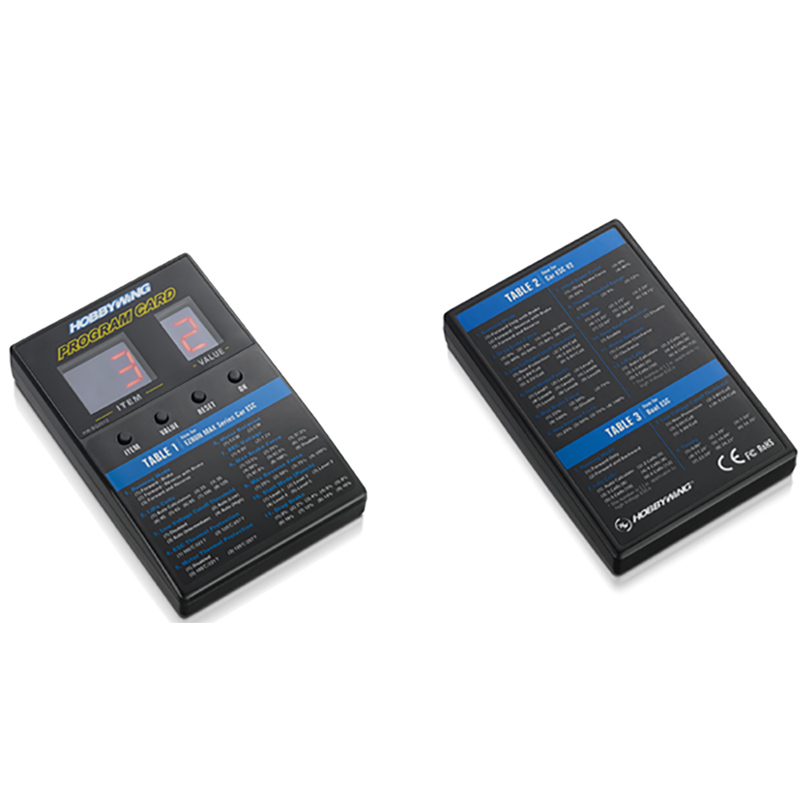 Rc Hobby Model - Hobbywing LED digital programming card suitable
