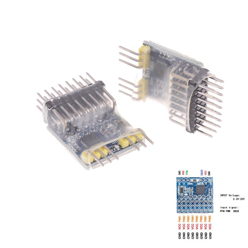 TH 1/2Pcs SPP-SBUS PPM PWM Sig - огляд і ціна Receiver Sbus 8Ch