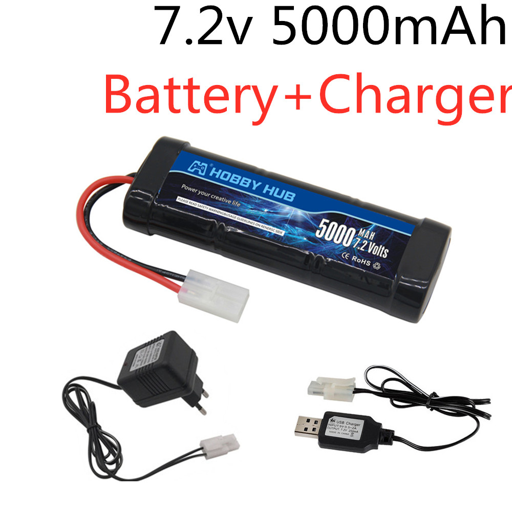 7.2V 5000mAh Ni-MH Battery Pac - огляд і ціна Rc And Hobby
