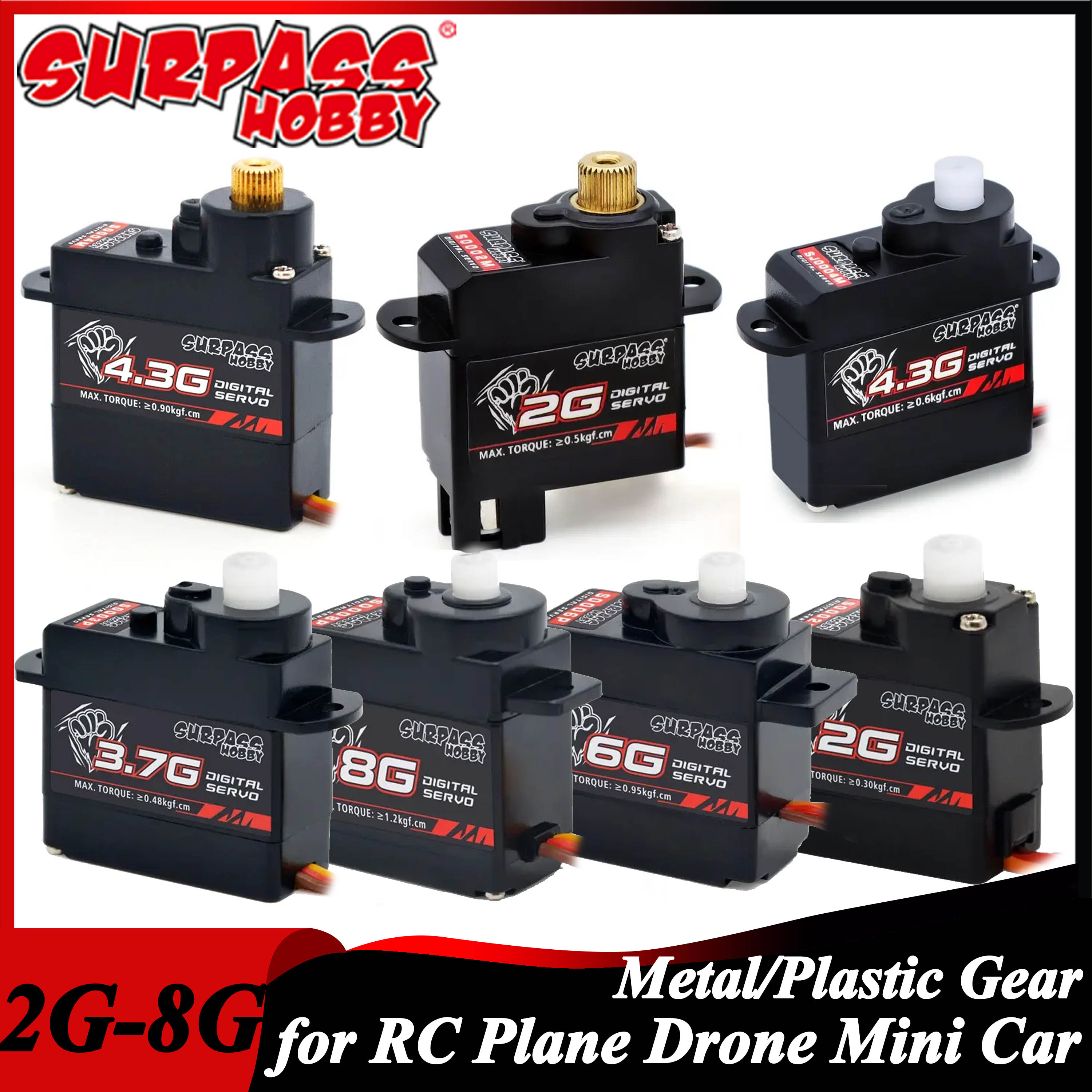 Surpass Hobby 2g 3.7g 4.3g 6g  - огляд і ціна Rc And Hobby