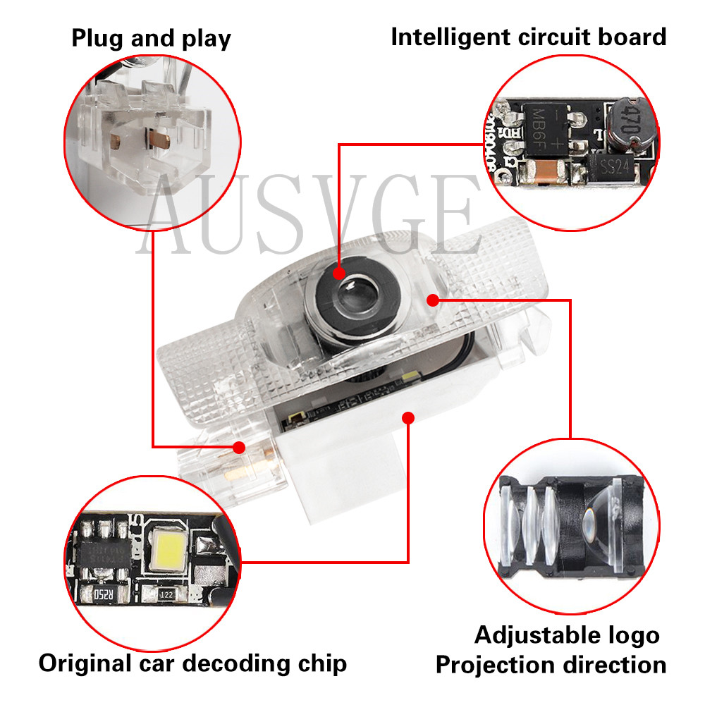 LED Car Door Welcome Warning L - огляд і ціна Rc Hobby Workbench