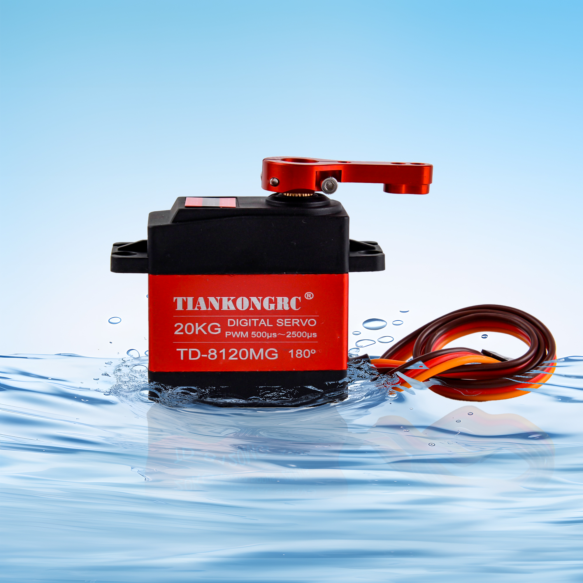 TD-8120MG Waterproof Metal Gea - огляд і ціна Rc Hobby Model