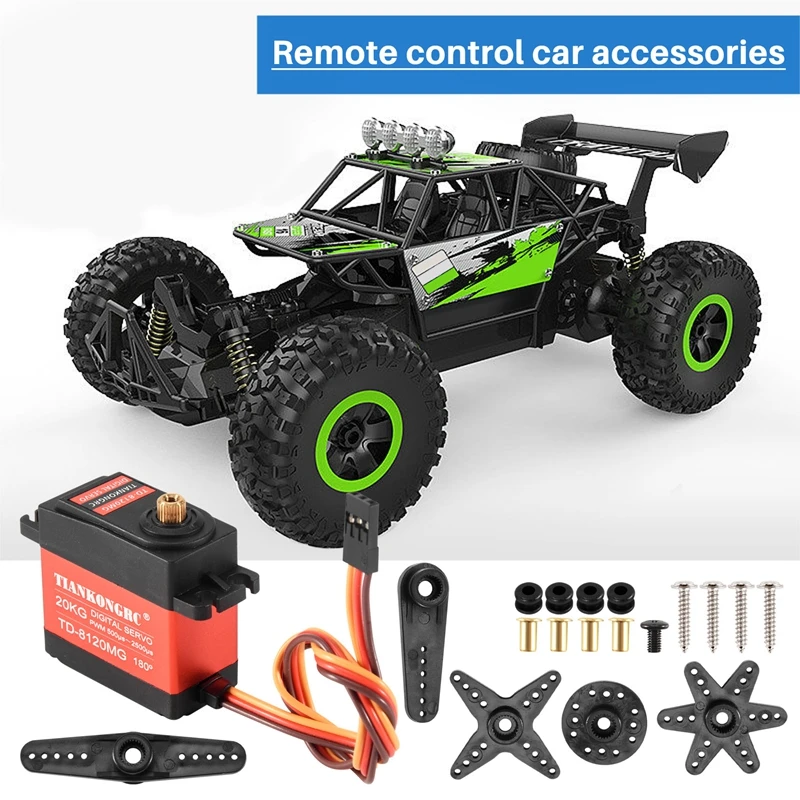 TD-8120MG Waterproof Metal Gea - огляд і ціна Rc Hobby Model