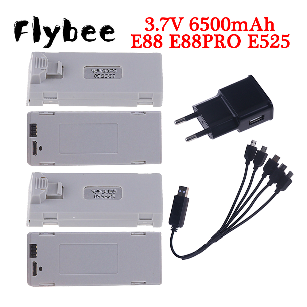 Original E88 Battery 3.7V 6500 - огляд і ціна Rc And Hobby