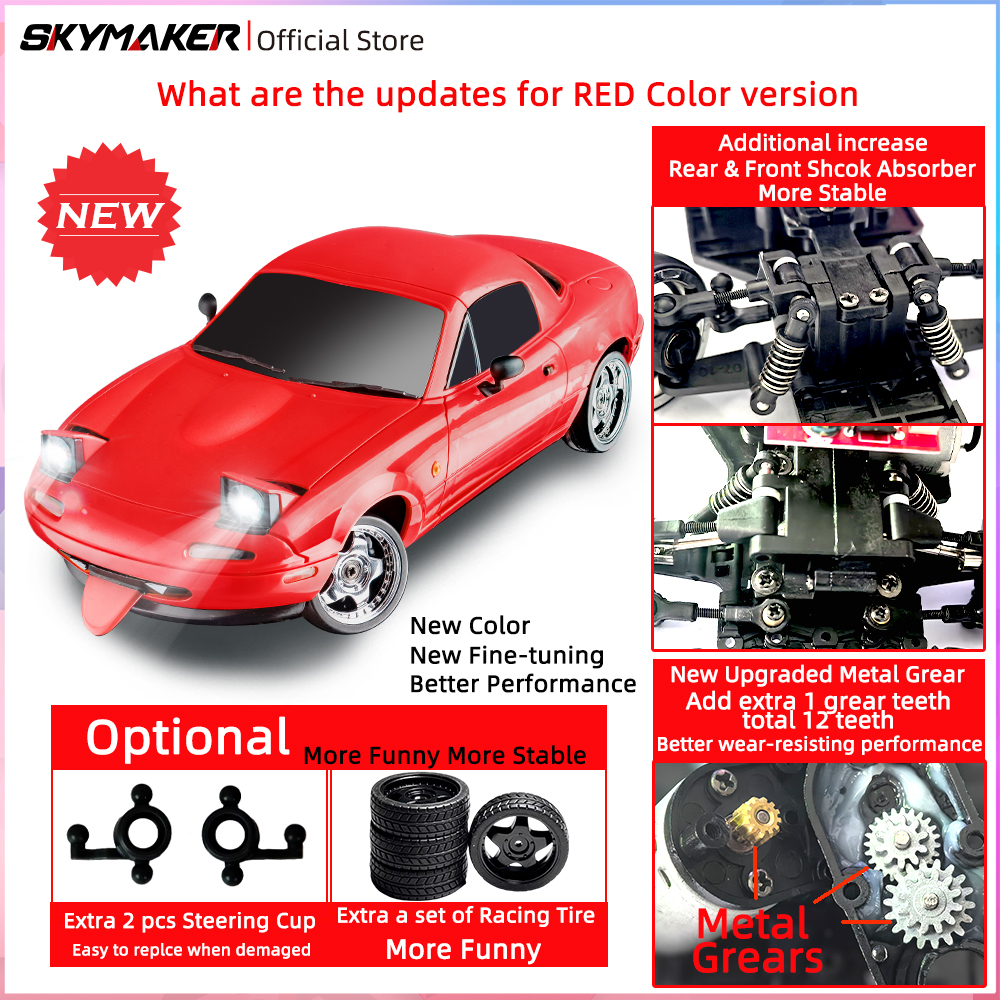 Skymaker 1/18 RC Drift Car LDR - огляд і ціна Rc Hobby Workbench