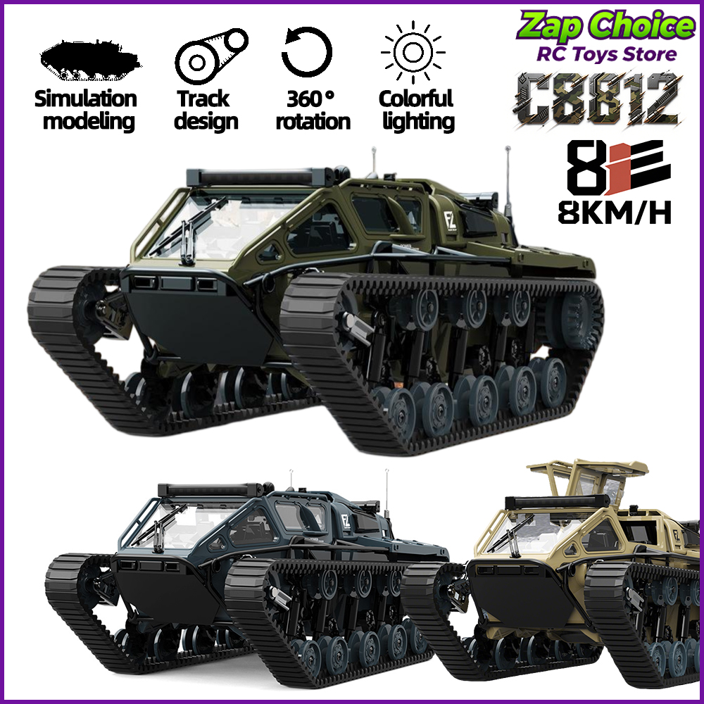 JJRC C8812 1/16 Tracked Tank R - огляд і ціна Rc Hobby Workbench