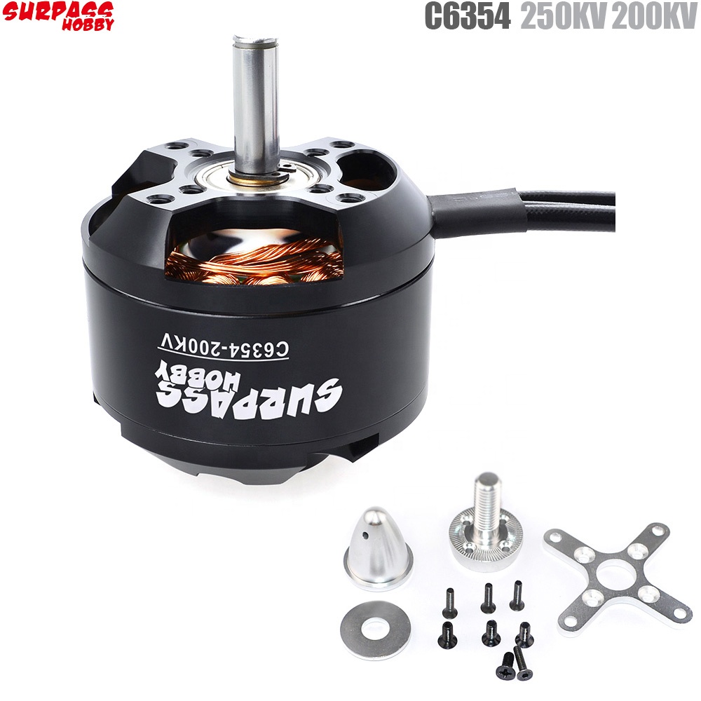 SURPASS HOBBY C6354 6354 250KV - огляд і ціна Rc And Hobby
