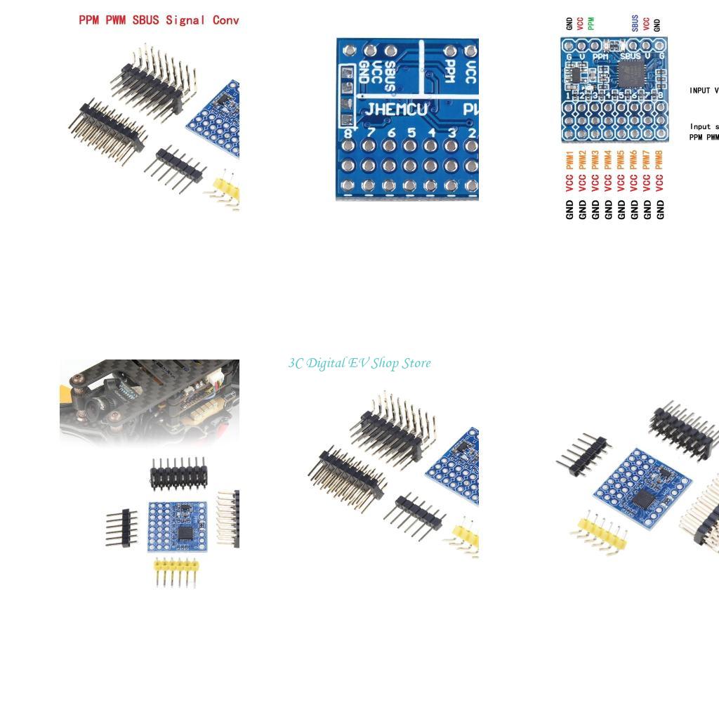 E74D SPP-SBUS 8CH PPM PWM SBUS - огляд і ціна Receiver Sbus 8Ch