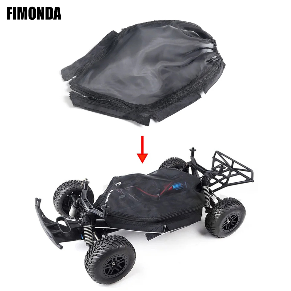 Zipper Type Nylon Mesh Dust Mu - огляд і ціна Rc Remo Hobby