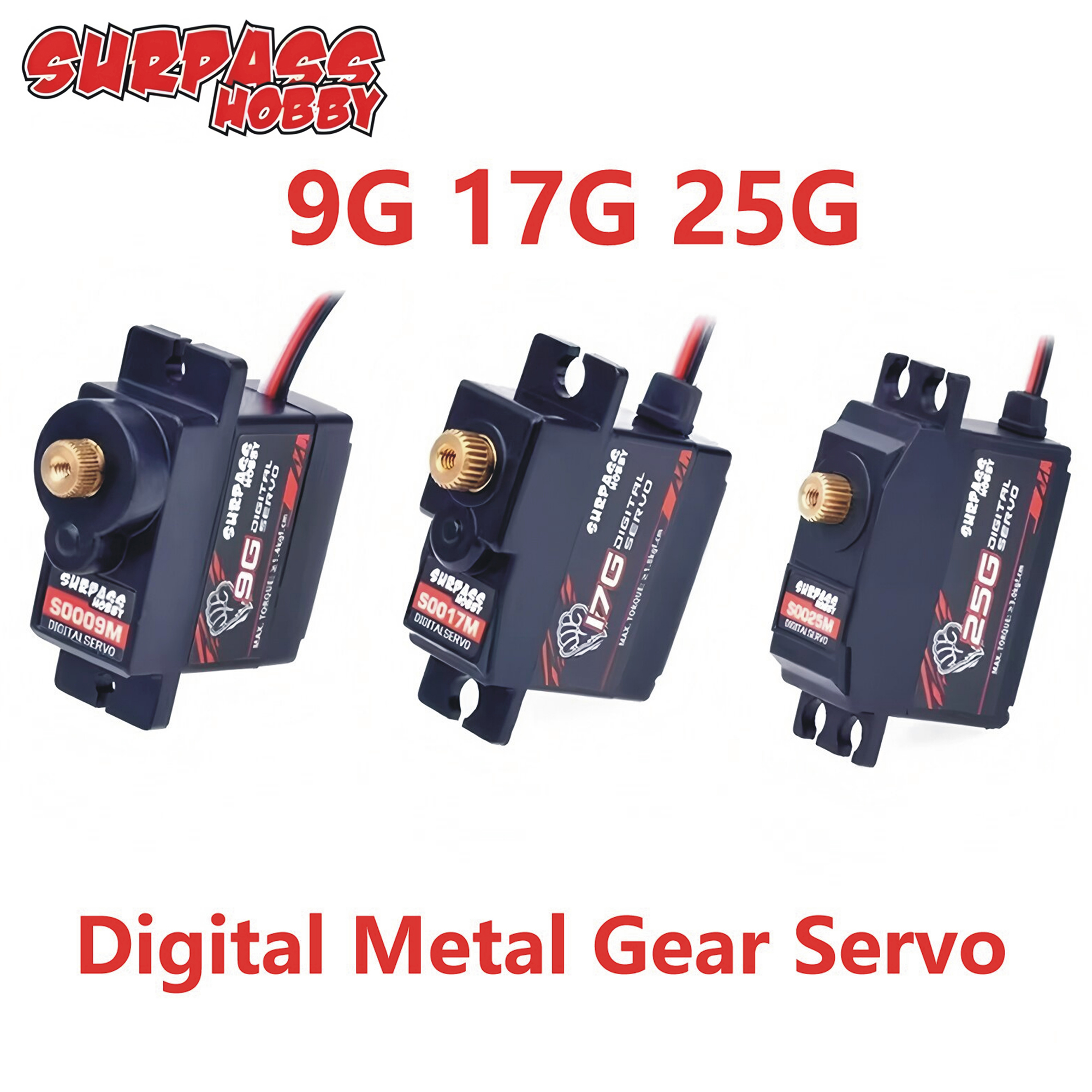 Surpass Hobby S009M 9G S0017M  - огляд і ціна Rc Hobby Grade