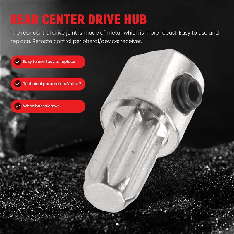ABJA-3Pcs Rear Center Drive Hu - огляд і ціна Rc Remo Hobby
