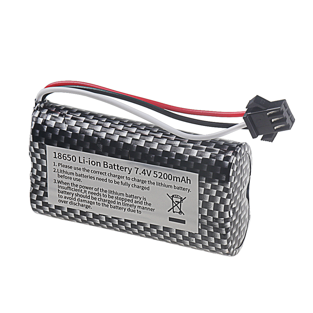 18650 Li-ion 7.4V 5200mAh Batt - огляд і ціна Rc And Hobby