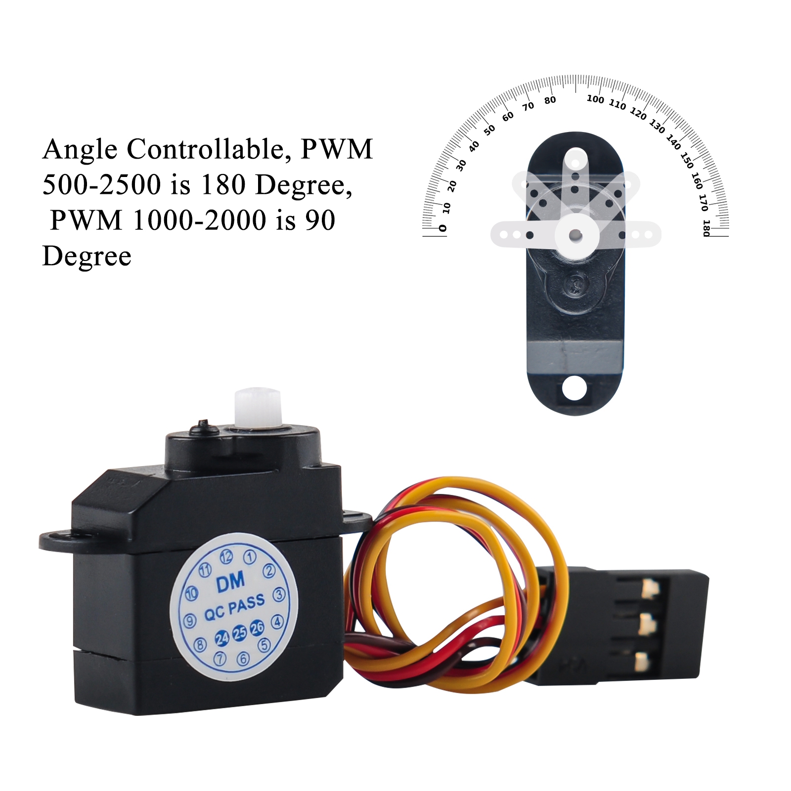 DM-S0020 2.1g Mini Micro Servo - огляд і ціна Rc And Hobby