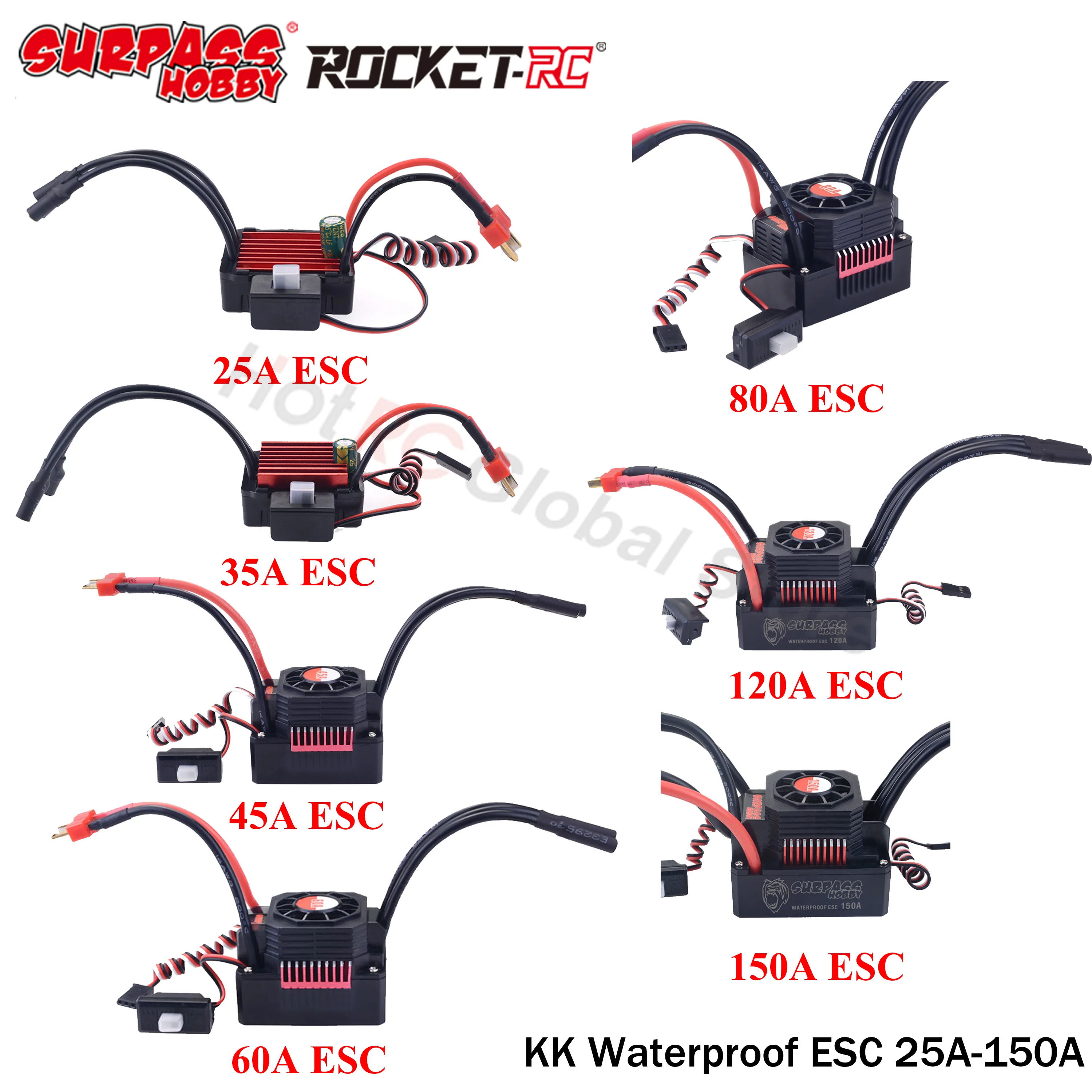 SURPASS HOBBY KK 25A 35A 45A 6 - огляд і ціна Rc And Hobby