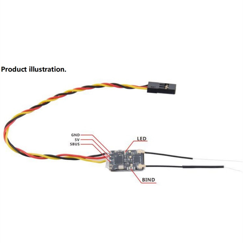 R8 Nano 8CH 1KM Long Range SBU - огляд і ціна Receiver Sbus 8Ch