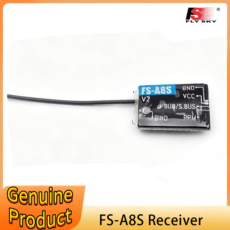 FLYSKY FS-A8S V2 2.4G 8CH Mini - огляд і ціна Receiver Sbus 8Ch